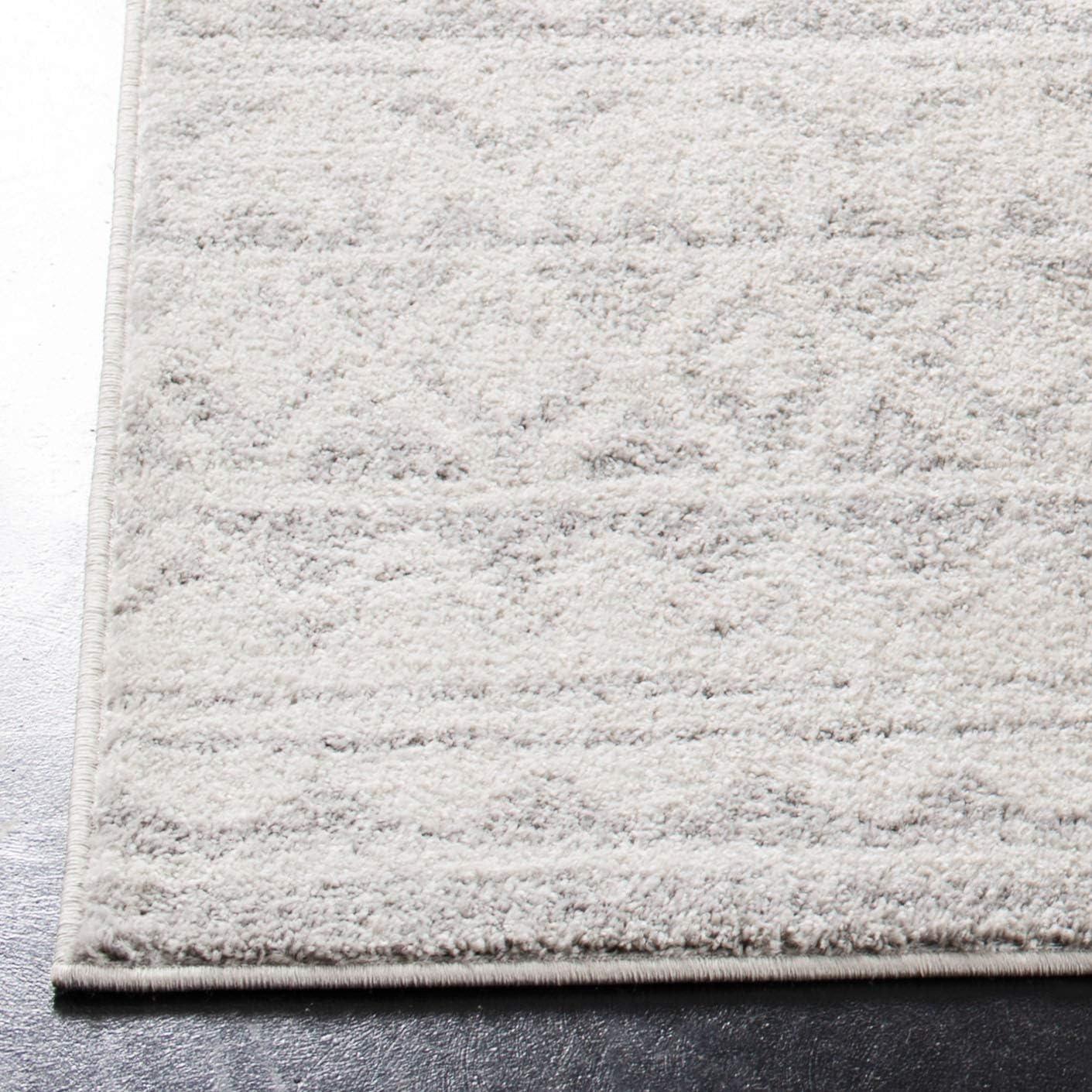 image:imageSAFAVIEH Adirondack Collection Area Rug 51 x 76 Ivory amp Charcoal Moroccan Boho Distressed Design NonShedding amp Easy Care Ideal for High Traffic Areas in Living Room Bedroom ADR119NIvoryGrey