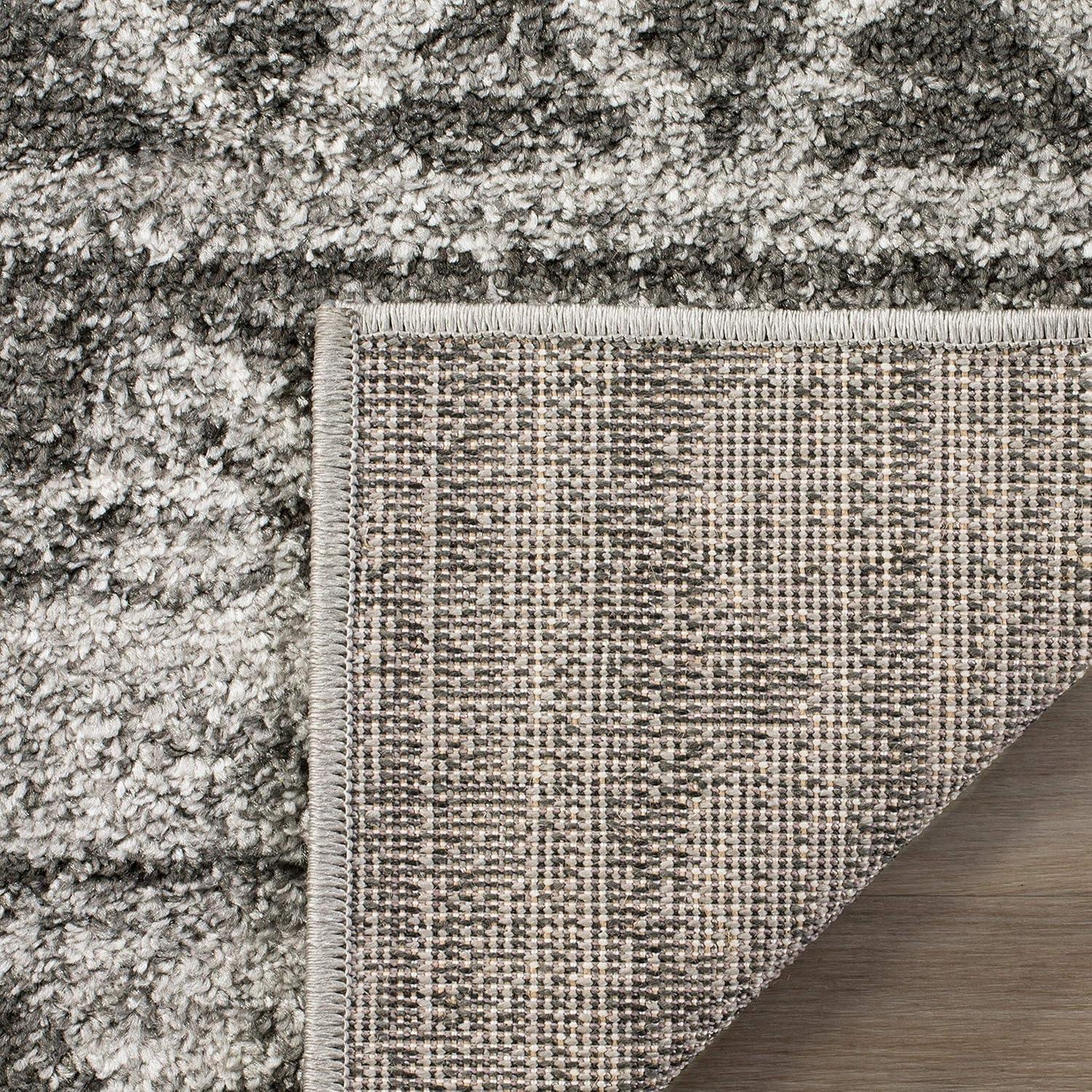 image:imageSAFAVIEH Adirondack Collection Area Rug 51 x 76 Ivory amp Charcoal Moroccan Boho Distressed Design NonShedding amp Easy Care Ideal for High Traffic Areas in Living Room Bedroom ADR119NIvoryCharcoal