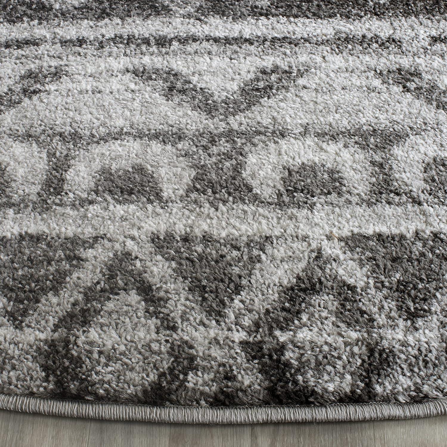 image:imageSAFAVIEH Adirondack Collection Area Rug 51 x 76 Ivory amp Charcoal Moroccan Boho Distressed Design NonShedding amp Easy Care Ideal for High Traffic Areas in Living Room Bedroom ADR119NIvoryCharcoal
