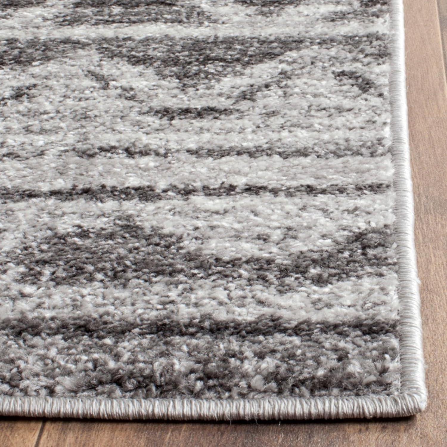 image:imageSAFAVIEH Adirondack Collection Area Rug 51 x 76 Ivory amp Charcoal Moroccan Boho Distressed Design NonShedding amp Easy Care Ideal for High Traffic Areas in Living Room Bedroom ADR119NIvoryCharcoal
