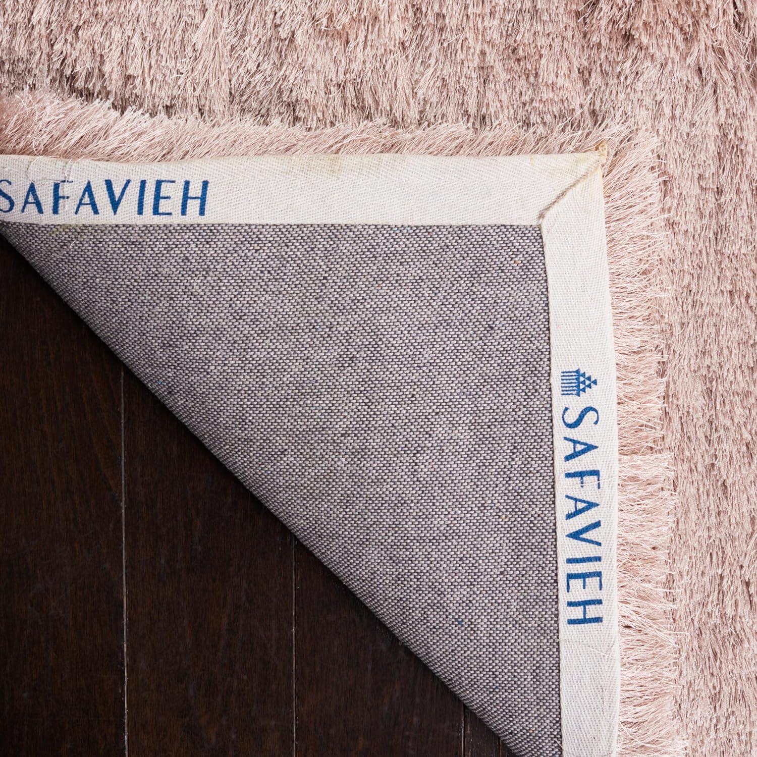 image:imageSAFAVIEH Area Rug 4x6 Paris Shag Collection Sage Handmade Soft Flowing Pile Ideal for Ideal for Hallway Foyer Entryway Bedroom SG5111003Beige