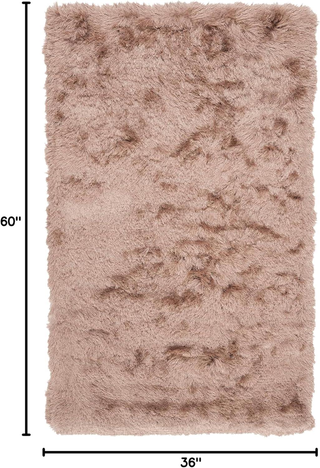 image:imageSAFAVIEH Area Rug 4x6 Paris Shag Collection Sage Handmade Soft Flowing Pile Ideal for Ideal for Hallway Foyer Entryway Bedroom SG5111003Beige