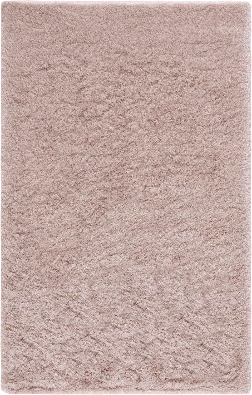 image:imageSAFAVIEH Area Rug 4x6 Paris Shag Collection Sage Handmade Soft Flowing Pile Ideal for Ideal for Hallway Foyer Entryway Bedroom SG5111003Beige