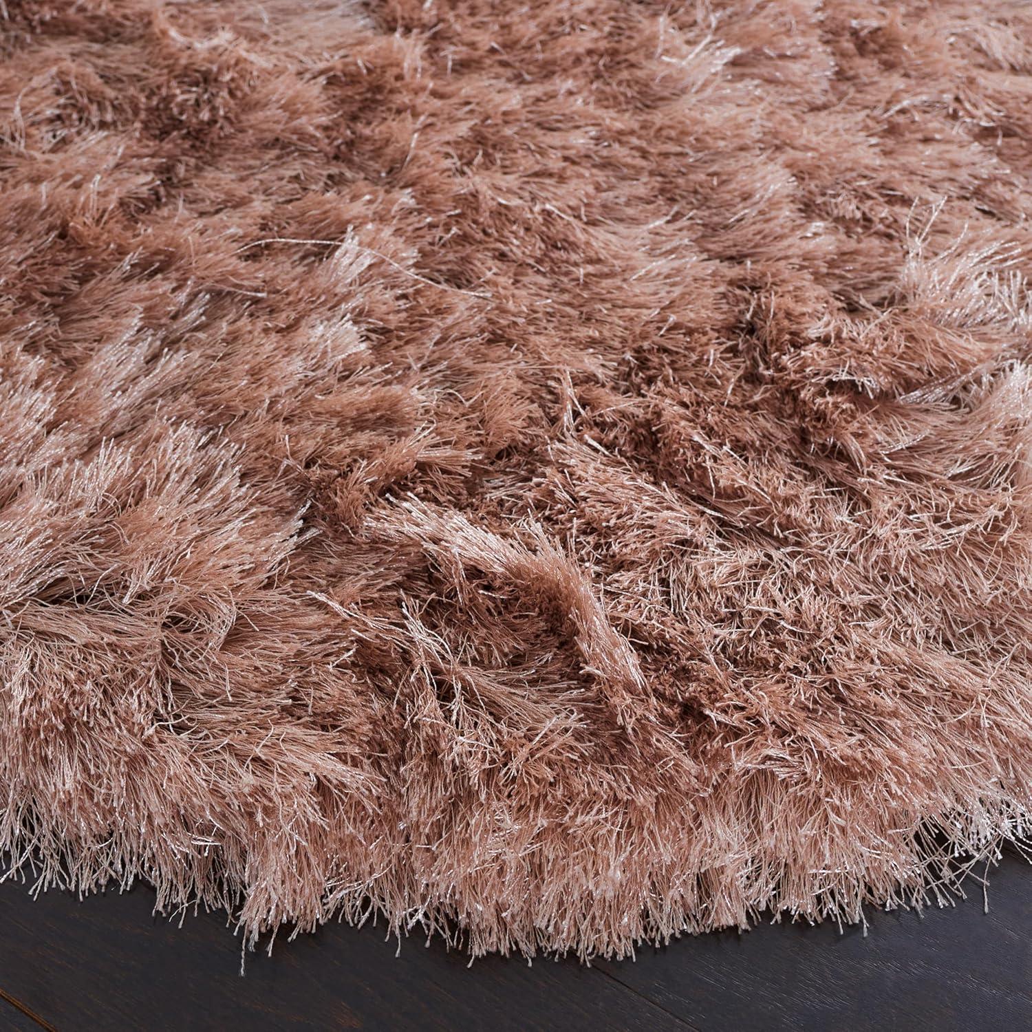 image:imageSAFAVIEH Area Rug 4x6 Paris Shag Collection Sage Handmade Soft Flowing Pile Ideal for Ideal for Hallway Foyer Entryway Bedroom SG5111003Beige