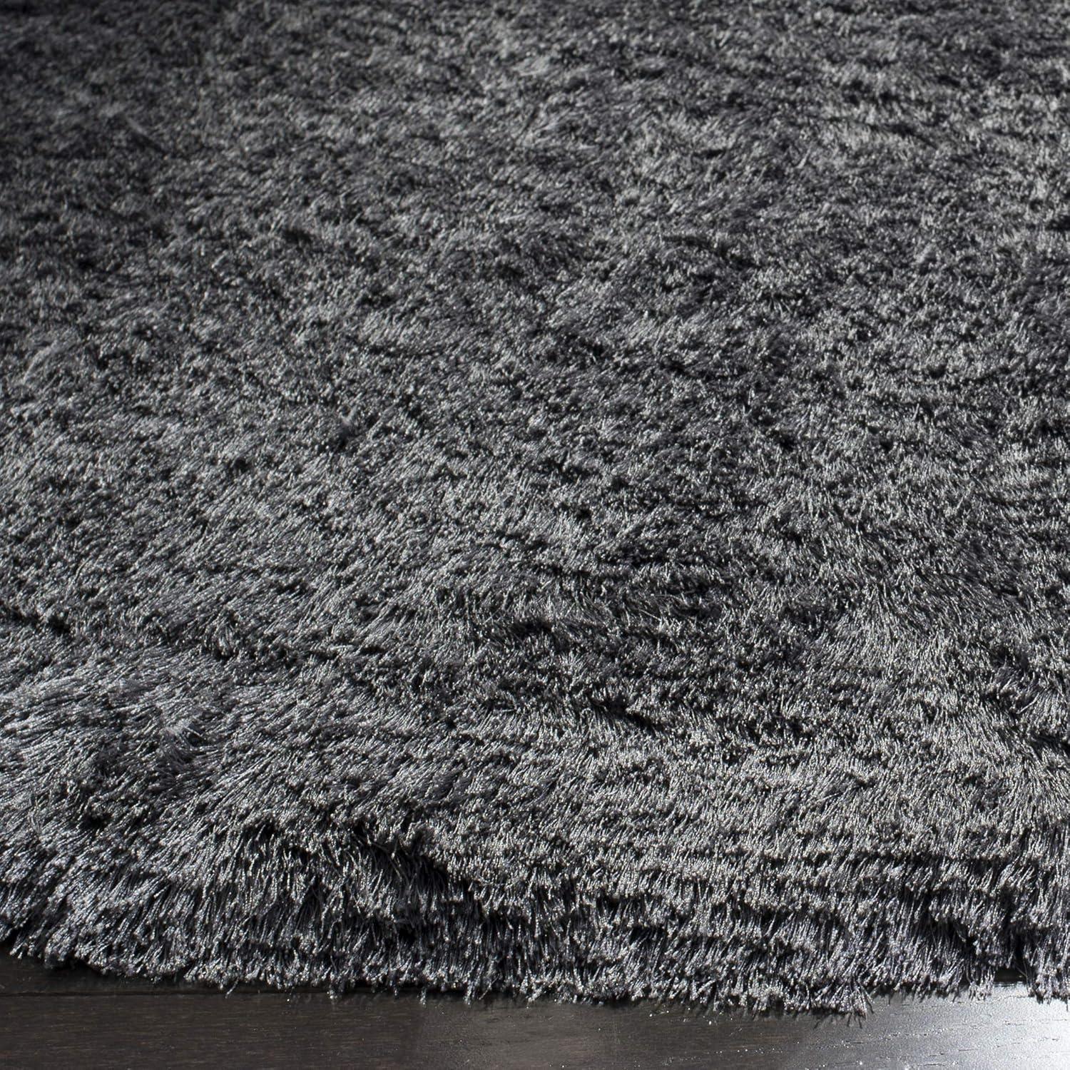image:imageSAFAVIEH Area Rug 4x6 Paris Shag Collection Sage Handmade Soft Flowing Pile Ideal for Ideal for Hallway Foyer Entryway Bedroom SG5111003Chocolate