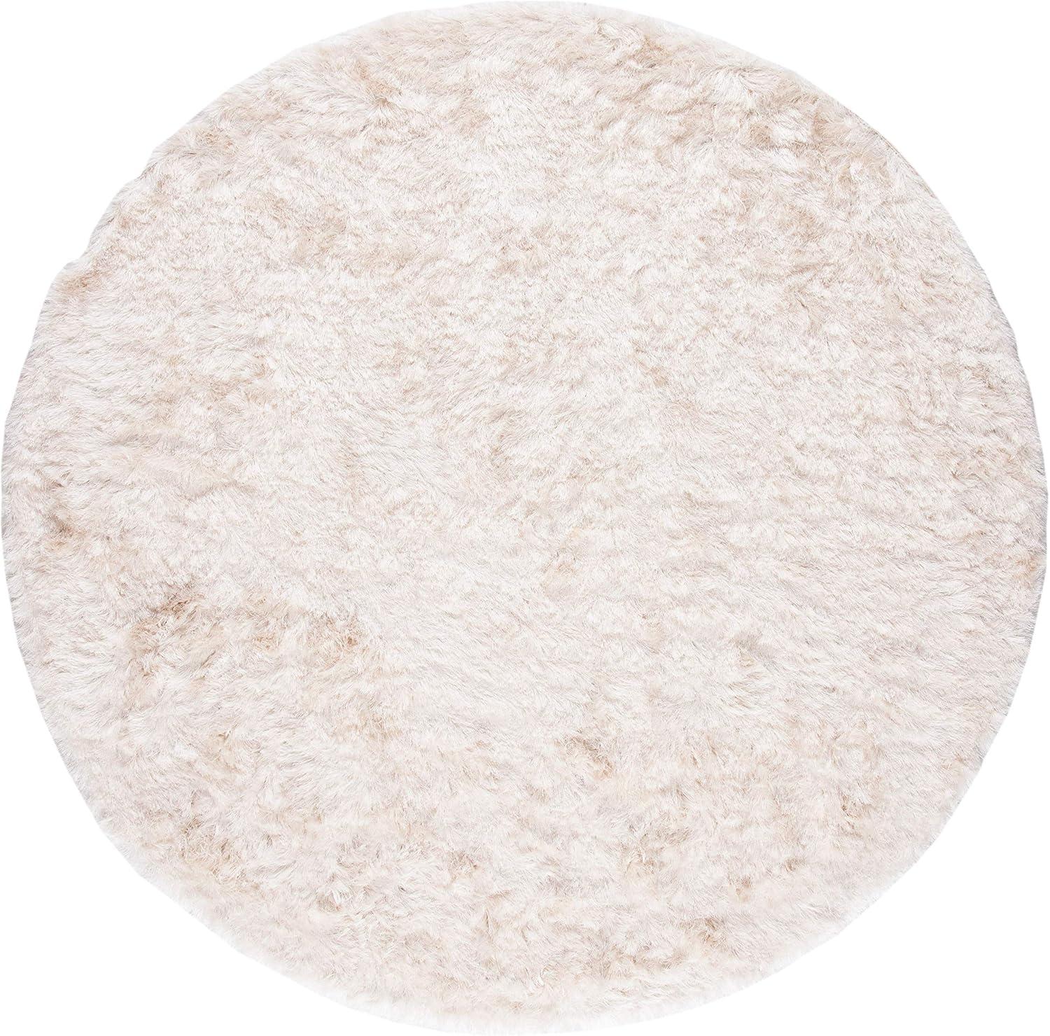 image:imageSAFAVIEH Area Rug 4x6 Paris Shag Collection Sage Handmade Soft Flowing Pile Ideal for Ideal for Hallway Foyer Entryway Bedroom SG5111003Ivory