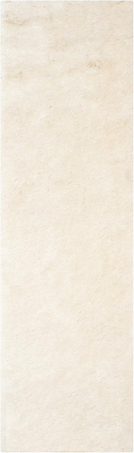 image:imageSAFAVIEH Area Rug 4x6 Paris Shag Collection Sage Handmade Soft Flowing Pile Ideal for Ideal for Hallway Foyer Entryway Bedroom SG5111003Ivory