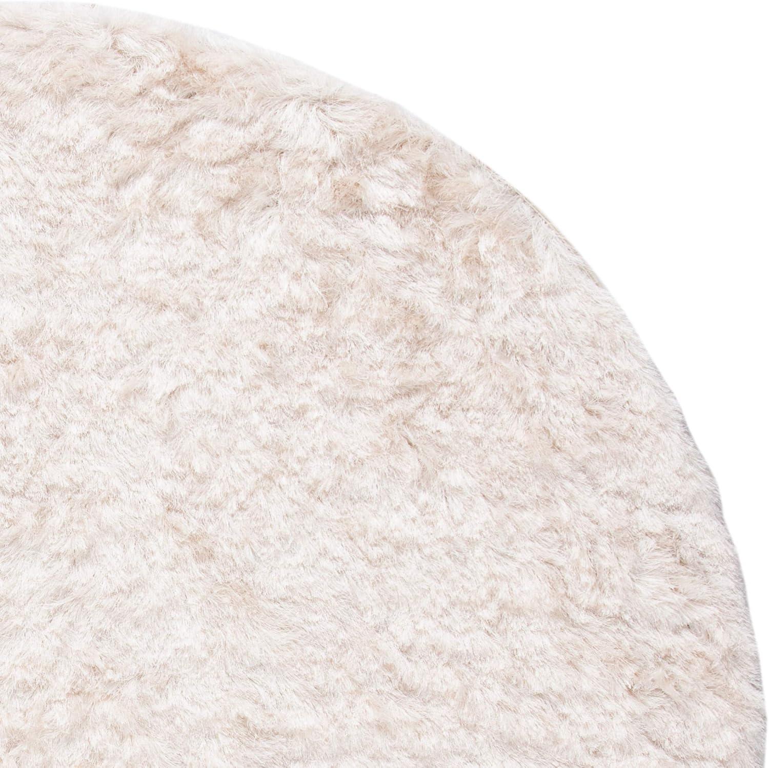 image:imageSAFAVIEH Area Rug 4x6 Paris Shag Collection Sage Handmade Soft Flowing Pile Ideal for Ideal for Hallway Foyer Entryway Bedroom SG5111003Ivory