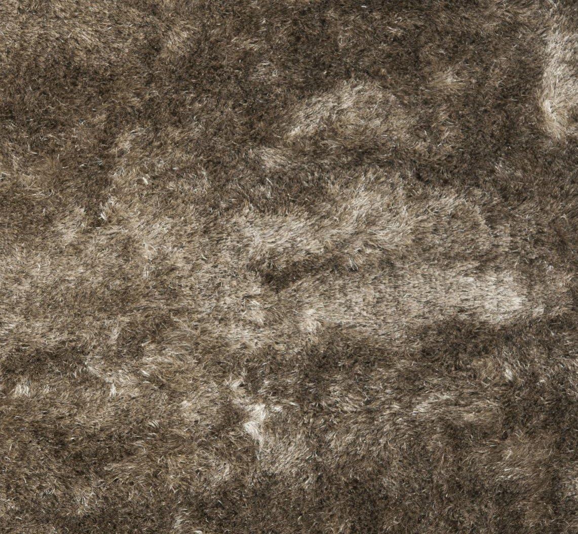 image:imageSAFAVIEH Area Rug 4x6 Paris Shag Collection Sage Handmade Soft Flowing Pile Ideal for Ideal for Hallway Foyer Entryway Bedroom SG5111003Sable