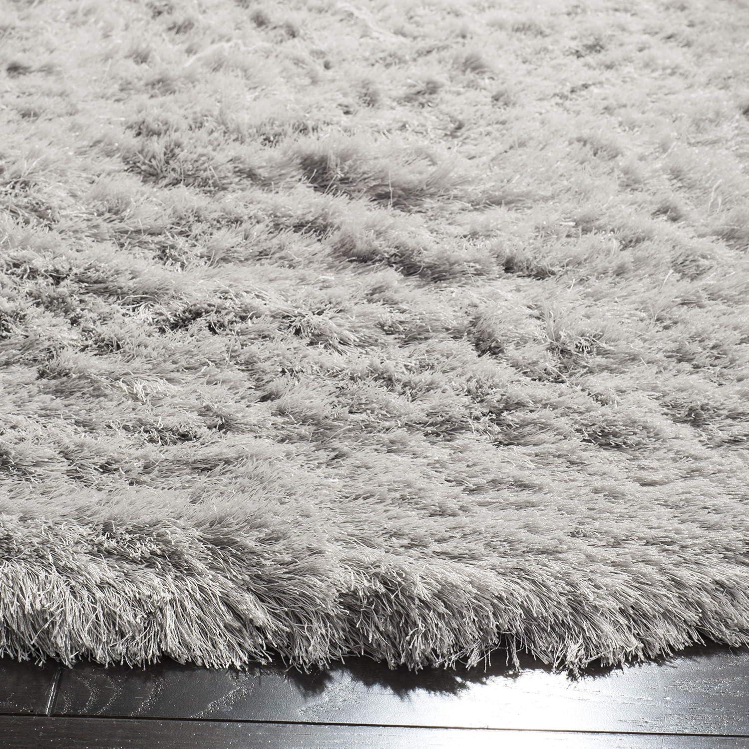 image:imageSAFAVIEH Area Rug 4x6 Paris Shag Collection Sage Handmade Soft Flowing Pile Ideal for Ideal for Hallway Foyer Entryway Bedroom SG5111003Sage