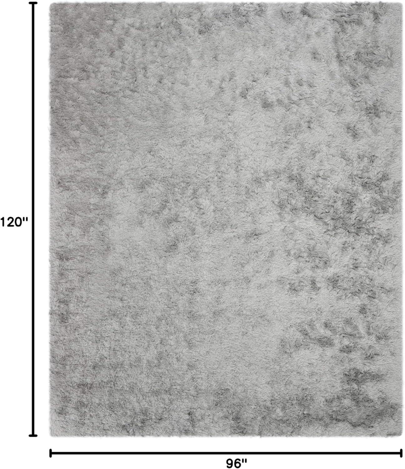 image:imageSAFAVIEH Area Rug 4x6 Paris Shag Collection Sage Handmade Soft Flowing Pile Ideal for Ideal for Hallway Foyer Entryway Bedroom SG5111003Sage