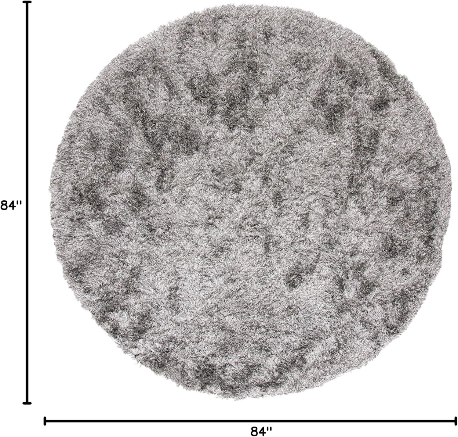 image:imageSAFAVIEH Area Rug 4x6 Paris Shag Collection Sage Handmade Soft Flowing Pile Ideal for Ideal for Hallway Foyer Entryway Bedroom SG5111003Silver