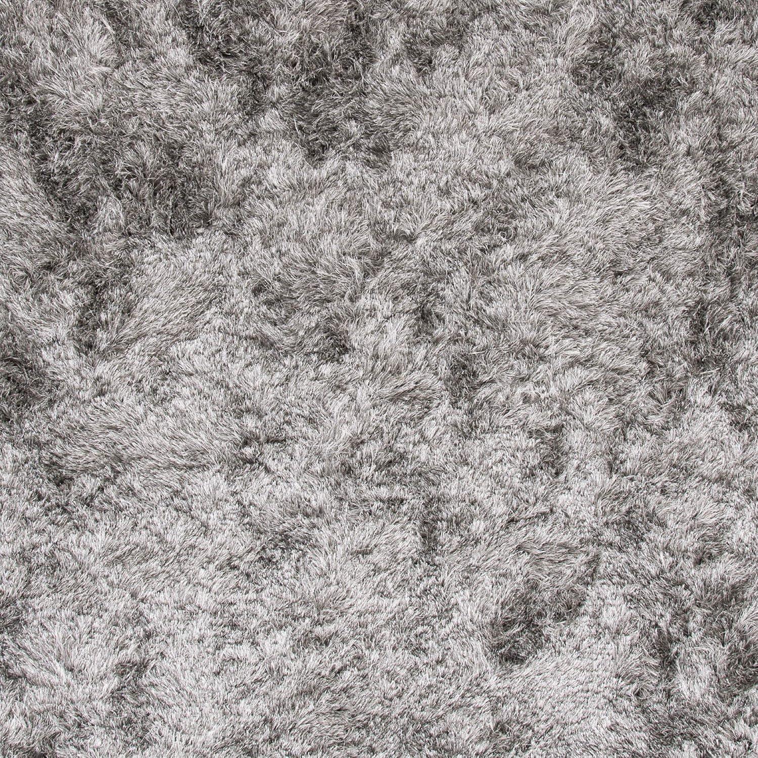 image:imageSAFAVIEH Area Rug 4x6 Paris Shag Collection Sage Handmade Soft Flowing Pile Ideal for Ideal for Hallway Foyer Entryway Bedroom SG5111003Silver