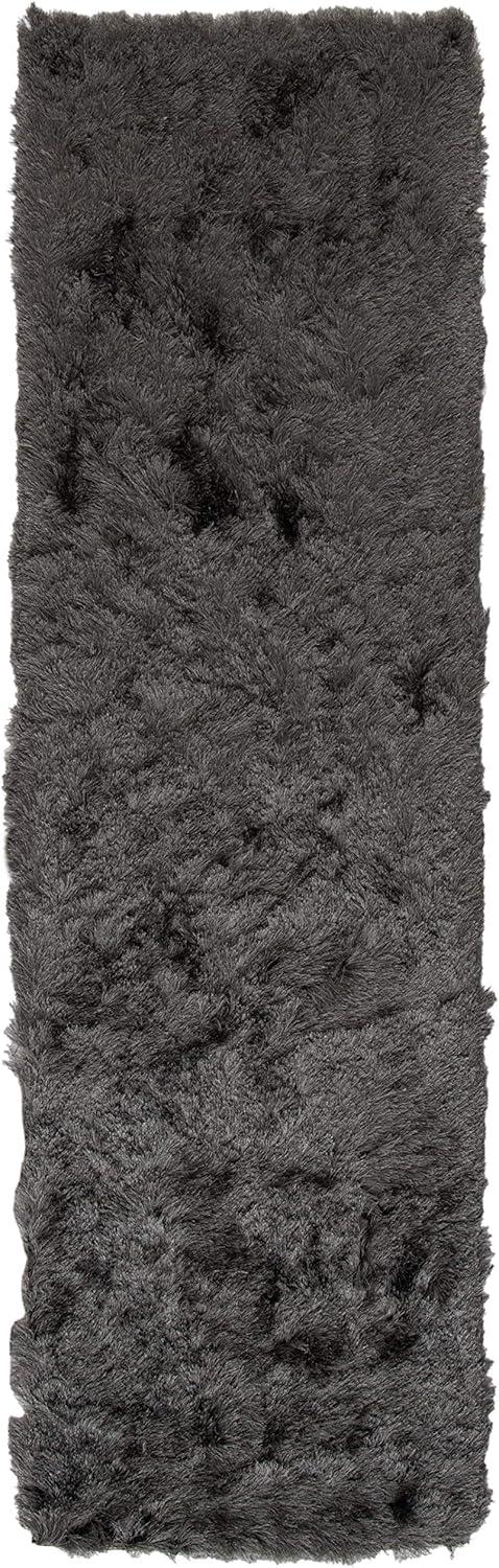 image:imageSAFAVIEH Area Rug 4x6 Paris Shag Collection Sage Handmade Soft Flowing Pile Ideal for Ideal for Hallway Foyer Entryway Bedroom SG5111003Titanium