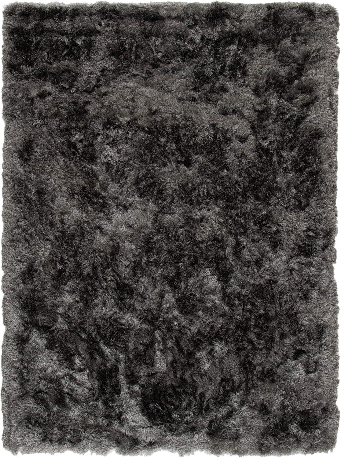image:imageSAFAVIEH Area Rug 4x6 Paris Shag Collection Sage Handmade Soft Flowing Pile Ideal for Ideal for Hallway Foyer Entryway Bedroom SG5111003Titanium