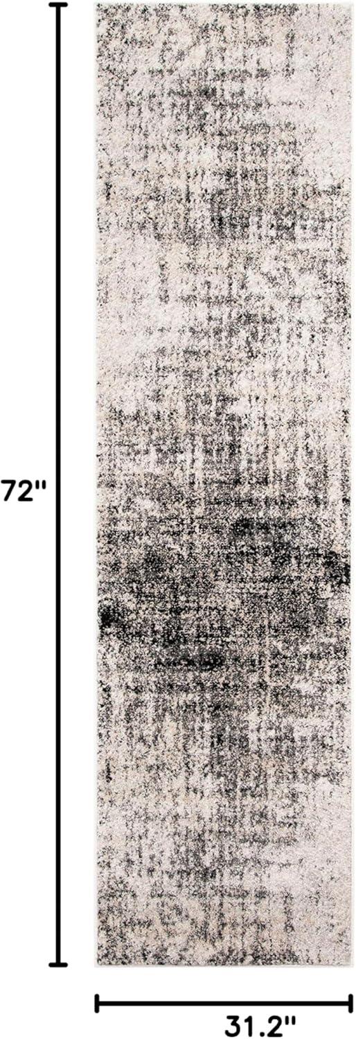 image:imageSAFAVIEH Area Rug 8x10 Adirondack Collection Large Red amp Gold Modern Abstract Design NonShedding amp Easy Cleaning Ideal for Living Room Bedroom Office Dining Space ADR207RSilverBlack