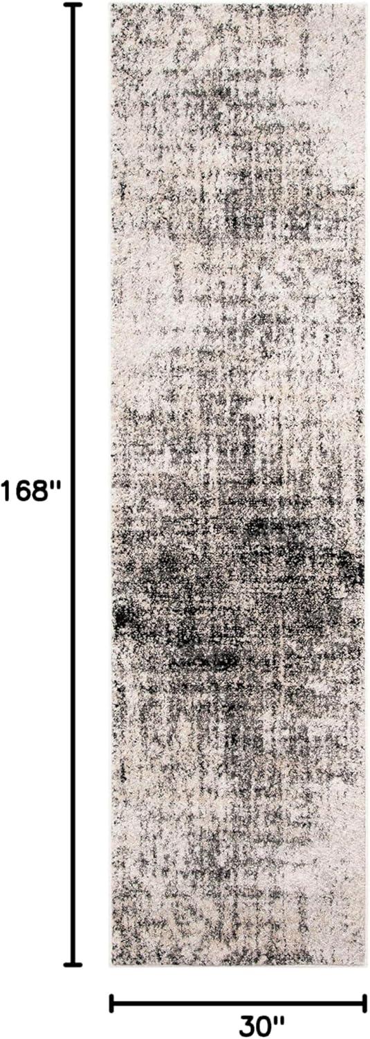 image:imageSAFAVIEH Area Rug 8x10 Adirondack Collection Large Red amp Gold Modern Abstract Design NonShedding amp Easy Cleaning Ideal for Living Room Bedroom Office Dining Space ADR207RSilverBlack