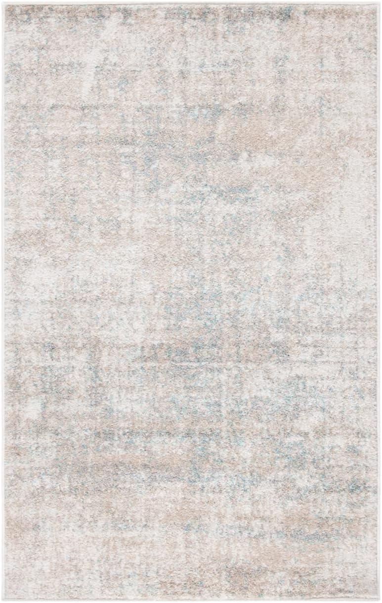 image:imageSAFAVIEH Area Rug 8x10 Adirondack Collection Large Red amp Gold Modern Abstract Design NonShedding amp Easy Cleaning Ideal for Living Room Bedroom Office Dining Space ADR207RBeigeSlate