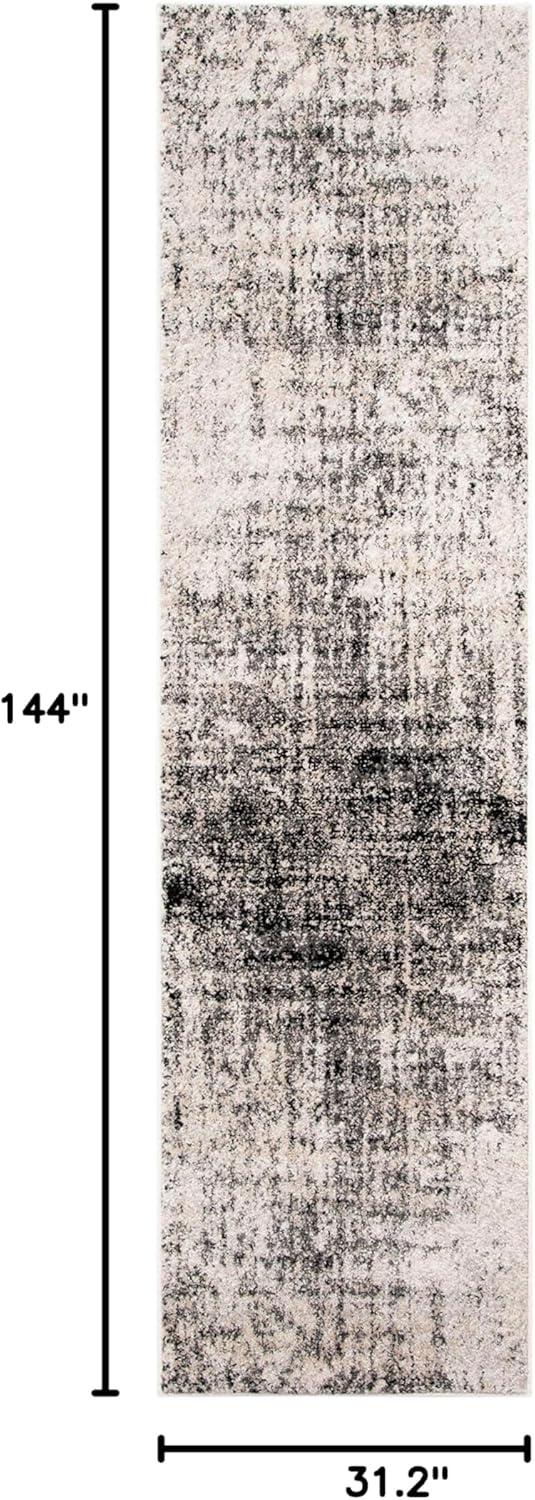 image:imageSAFAVIEH Area Rug 8x10 Adirondack Collection Large Red amp Gold Modern Abstract Design NonShedding amp Easy Cleaning Ideal for Living Room Bedroom Office Dining Space ADR207RSilverBlack