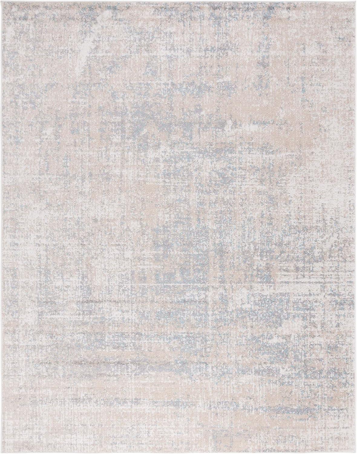 image:imageSAFAVIEH Area Rug 8x10 Adirondack Collection Large Red amp Gold Modern Abstract Design NonShedding amp Easy Cleaning Ideal for Living Room Bedroom Office Dining Space ADR207RBeigeSlate