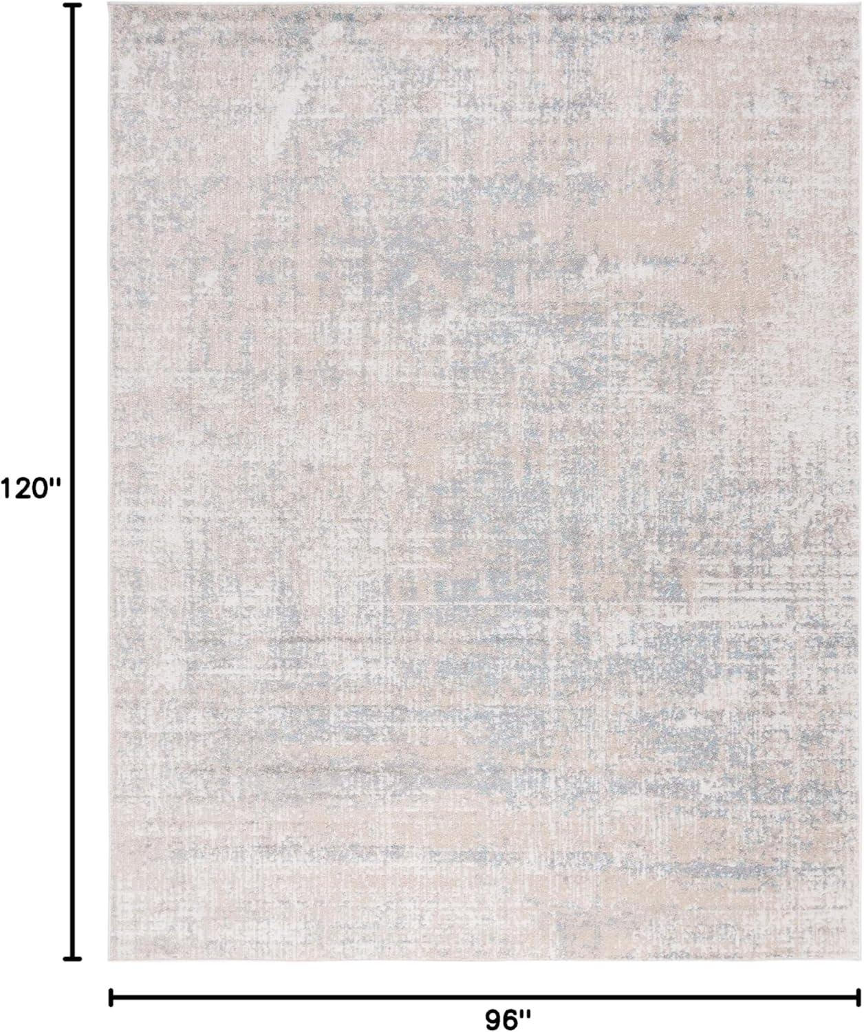 image:imageSAFAVIEH Area Rug 8x10 Adirondack Collection Large Red amp Gold Modern Abstract Design NonShedding amp Easy Cleaning Ideal for Living Room Bedroom Office Dining Space ADR207RBeigeSlate