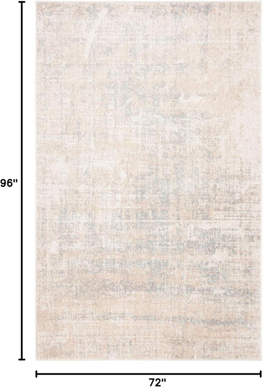image:imageSAFAVIEH Area Rug 8x10 Adirondack Collection Large Red amp Gold Modern Abstract Design NonShedding amp Easy Cleaning Ideal for Living Room Bedroom Office Dining Space ADR207RBeigeSlate