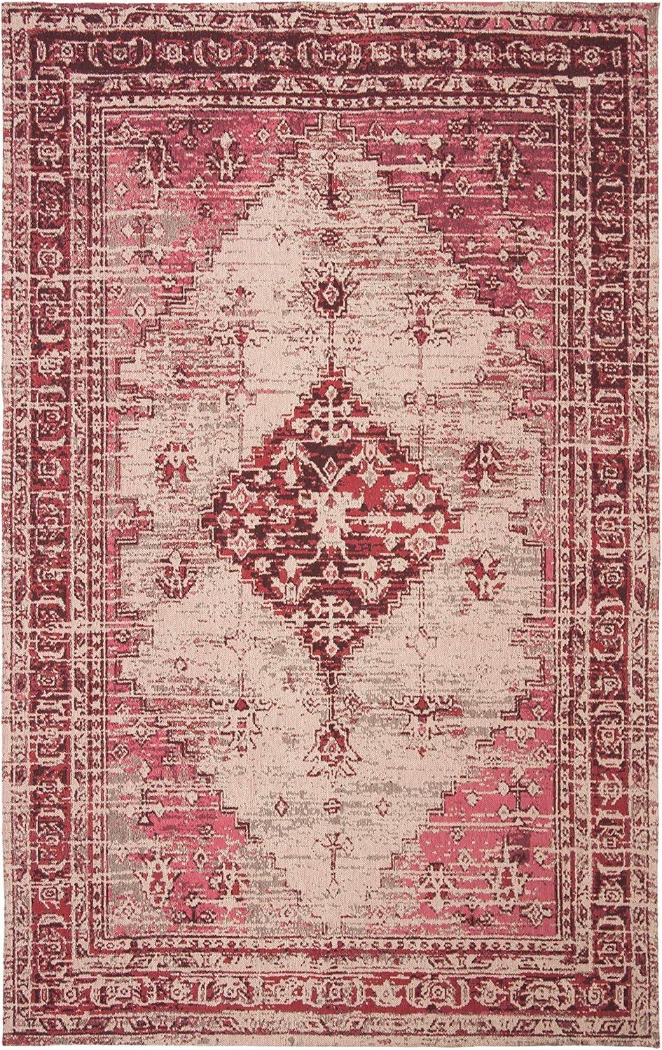 image:imageSAFAVIEH Area Rug 8x10 Classic Vintage Collection Large Blue Oriental Medallion Distressed Design NonShedding amp Easy Cleaning Ideal for Living Room Bedroom Office Dining Space CLV113MFuchsia