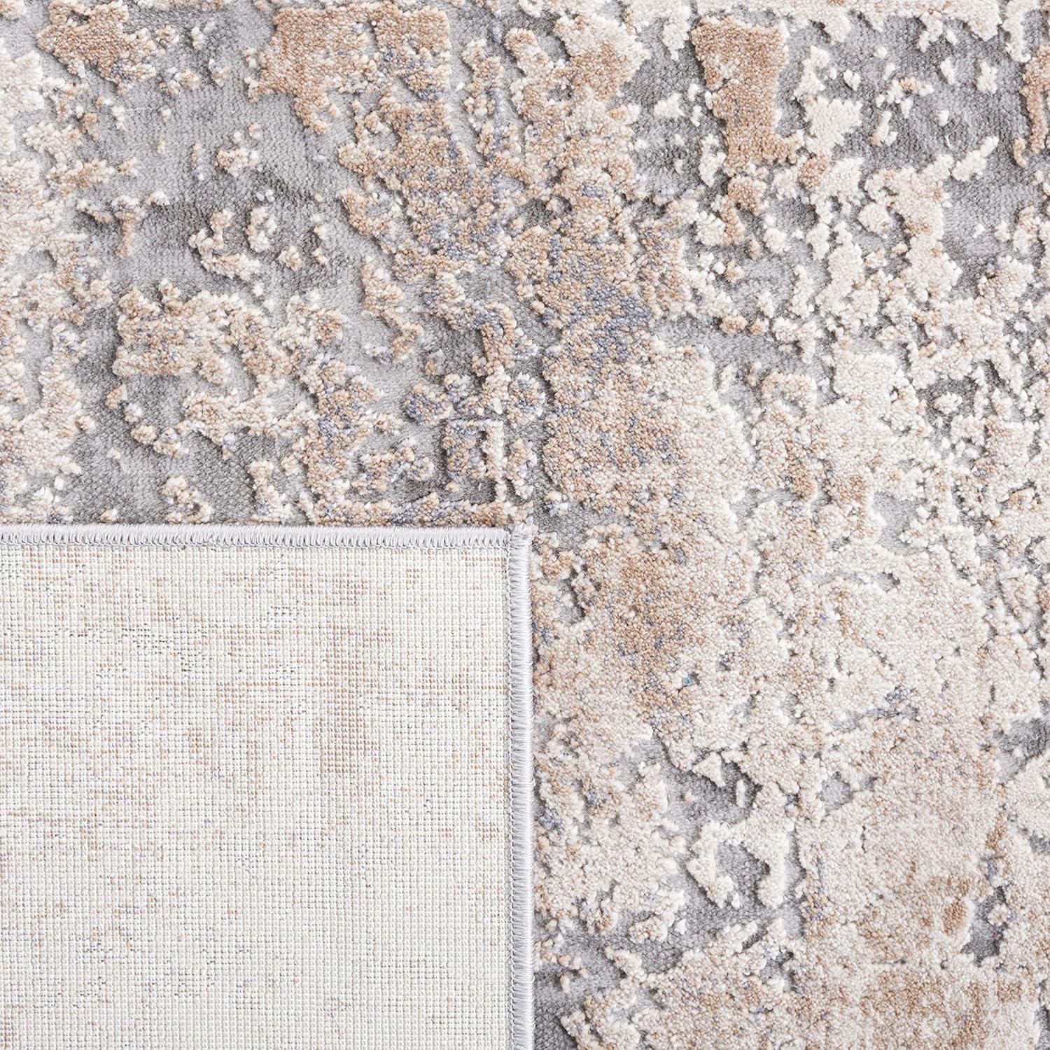 image:imageSAFAVIEH Area Rug 8x10 Invista Collection Large Cream amp Beige Modern Abstract Design NonShedding amp Easy Cleaning Ideal for Living Room Bedroom Office Dining Space INV435ACreamBeige
