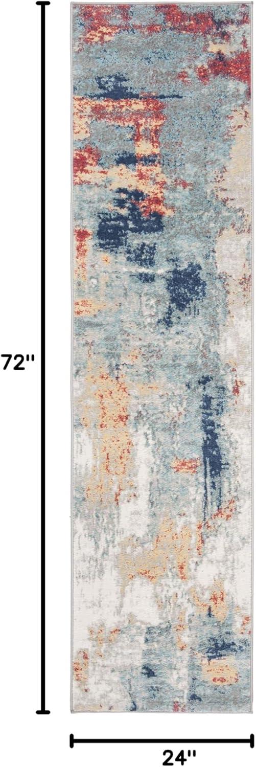 image:imageSAFAVIEH Area Rug 8x10 Jasper Collection Large Grey amp Gold Modern Abstract Design NonShedding amp Easy Cleaning Ideal for Living Room Bedroom Office Dining Space JSP101AGreyRed
