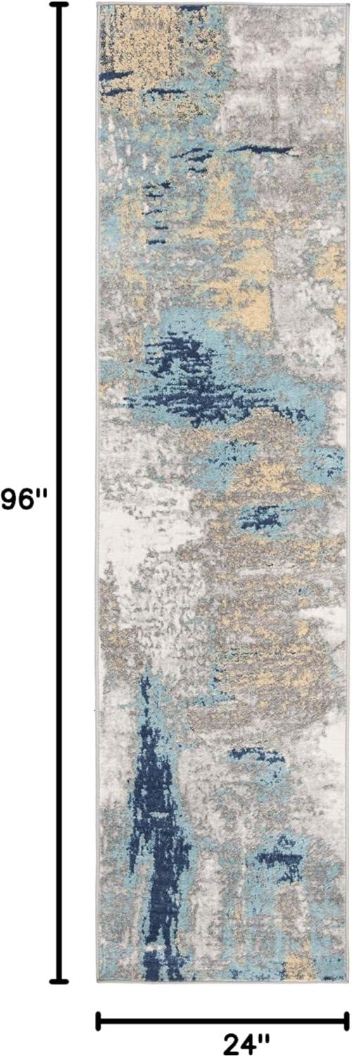 image:imageSAFAVIEH Area Rug 8x10 Jasper Collection Large Grey amp Gold Modern Abstract Design NonShedding amp Easy Cleaning Ideal for Living Room Bedroom Office Dining Space JSP101AGreyGold