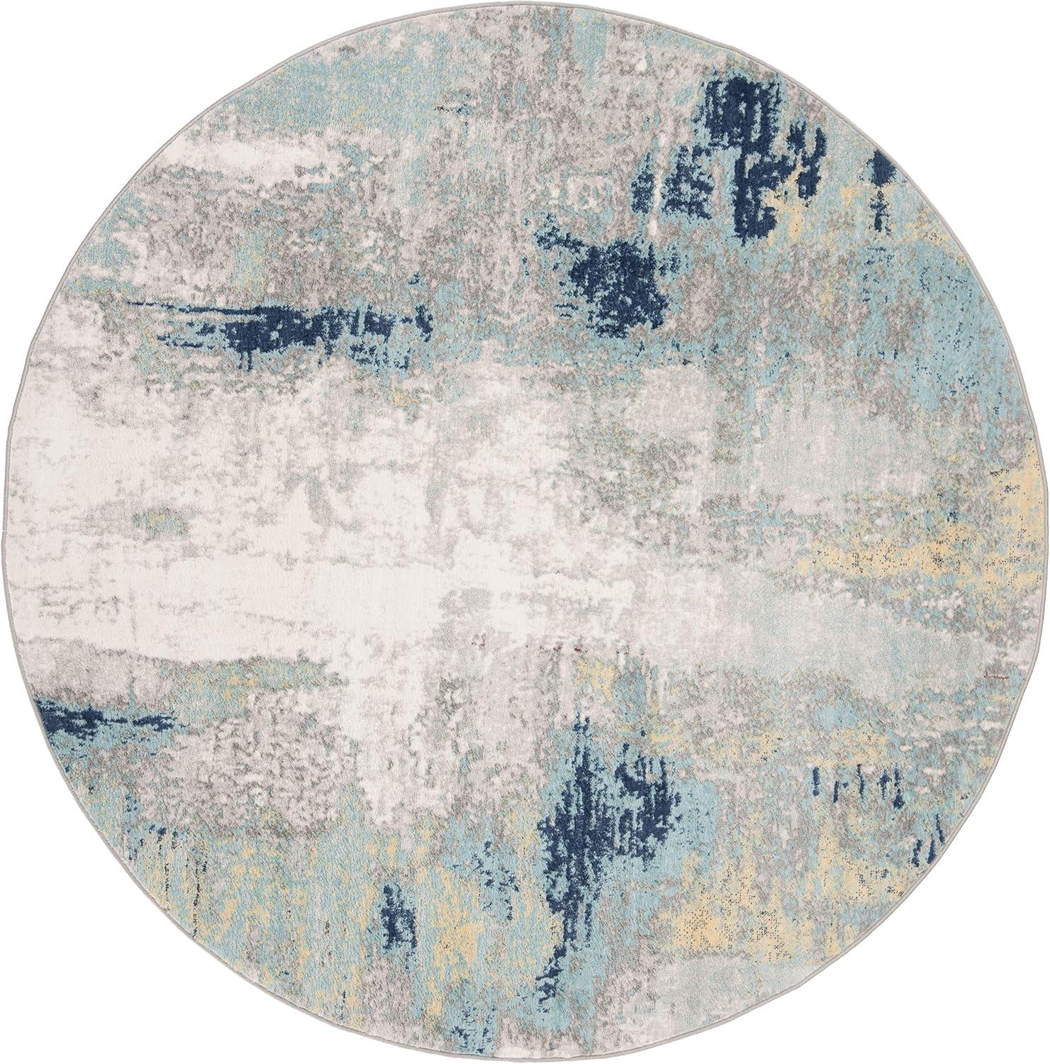 image:imageSAFAVIEH Area Rug 8x10 Jasper Collection Large Grey amp Gold Modern Abstract Design NonShedding amp Easy Cleaning Ideal for Living Room Bedroom Office Dining Space JSP101AGreyGold