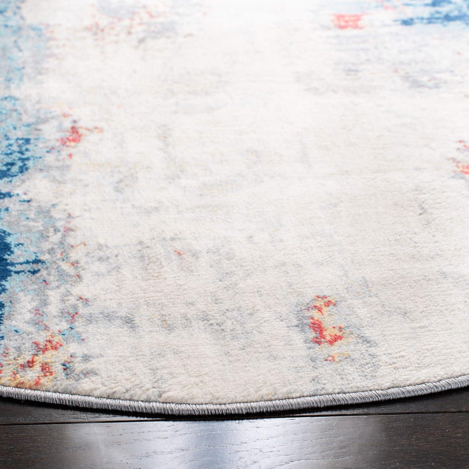image:imageSAFAVIEH Area Rug 8x10 Jasper Collection Large Grey amp Gold Modern Abstract Design NonShedding amp Easy Cleaning Ideal for Living Room Bedroom Office Dining Space JSP101AGreyRed