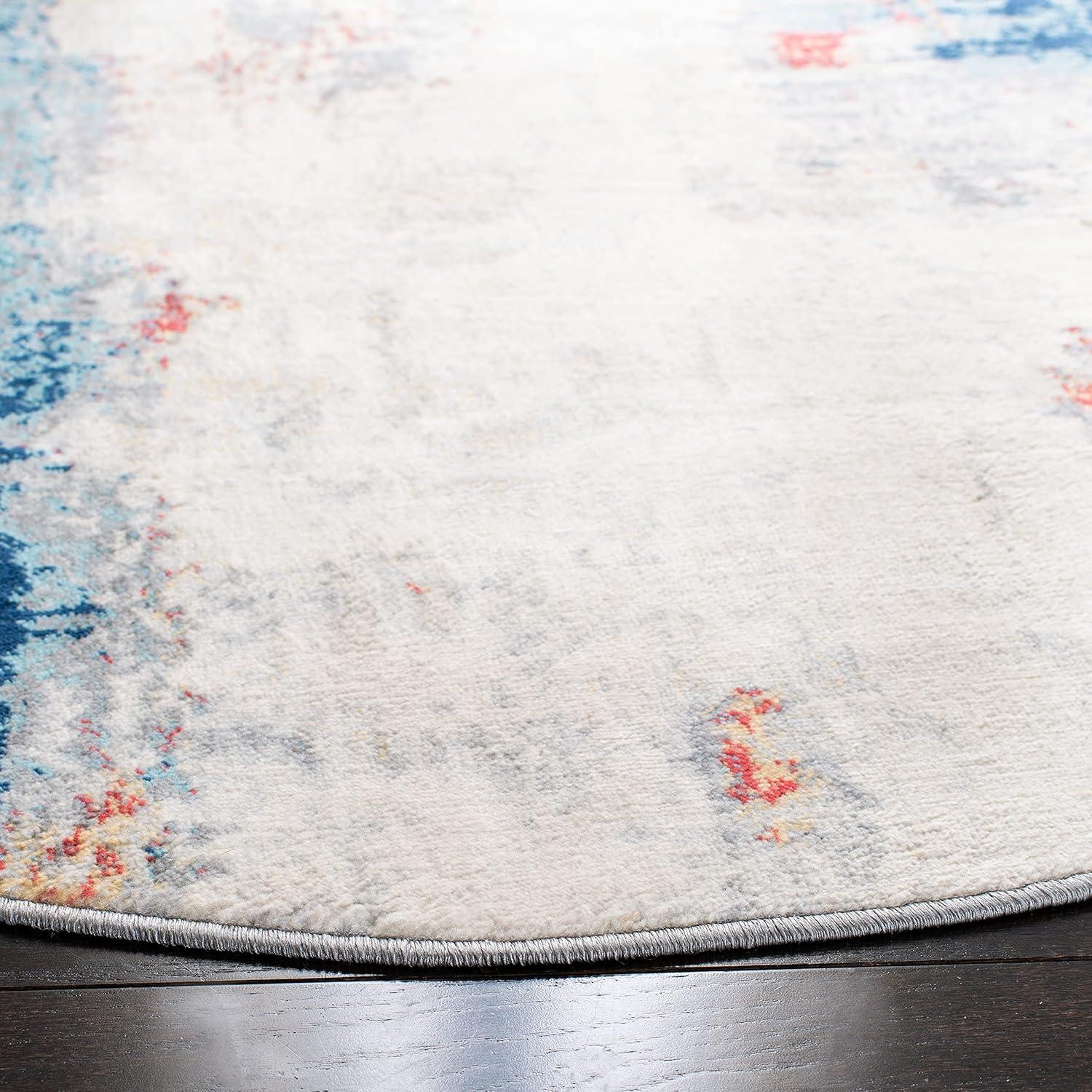image:imageSAFAVIEH Area Rug 8x10 Jasper Collection Large Grey amp Gold Modern Abstract Design NonShedding amp Easy Cleaning Ideal for Living Room Bedroom Office Dining Space JSP101AGreyRed
