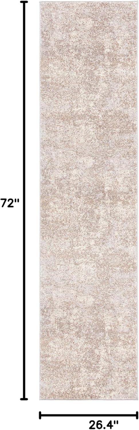 image:imageSAFAVIEH Area Rug 8x10 Madison Collection Large Grey amp Blue Modern Abstract Design NonShedding amp Easy Cleaning Ideal for Living Room Bedroom Office Dining Space MAD471FGreyBeige