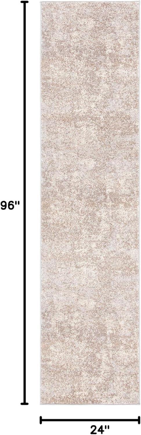 image:imageSAFAVIEH Area Rug 8x10 Madison Collection Large Grey amp Blue Modern Abstract Design NonShedding amp Easy Cleaning Ideal for Living Room Bedroom Office Dining Space MAD471FGreyBeige