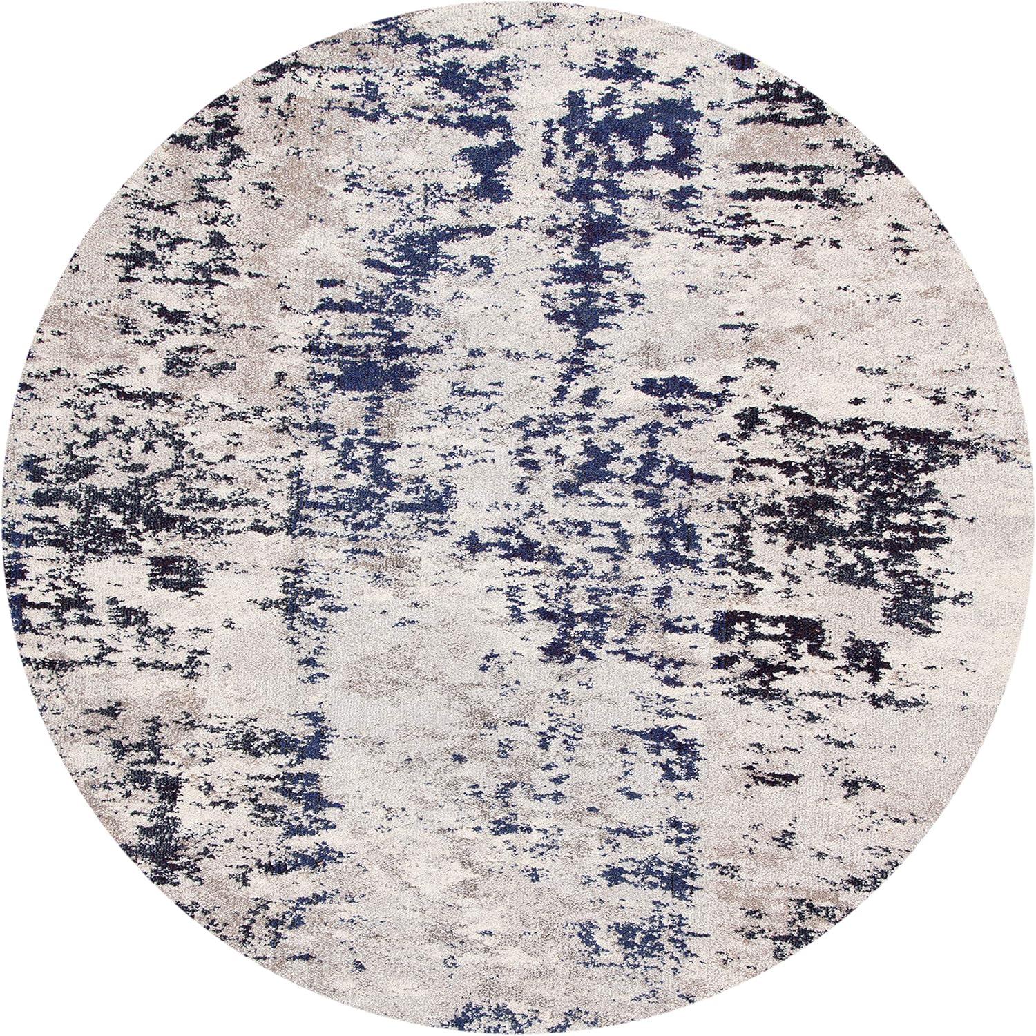 image:imageSAFAVIEH Area Rug 8x10 Madison Collection Large Grey amp Blue Modern Abstract Design NonShedding amp Easy Cleaning Ideal for Living Room Bedroom Office Dining Space MAD471FBeigePurple