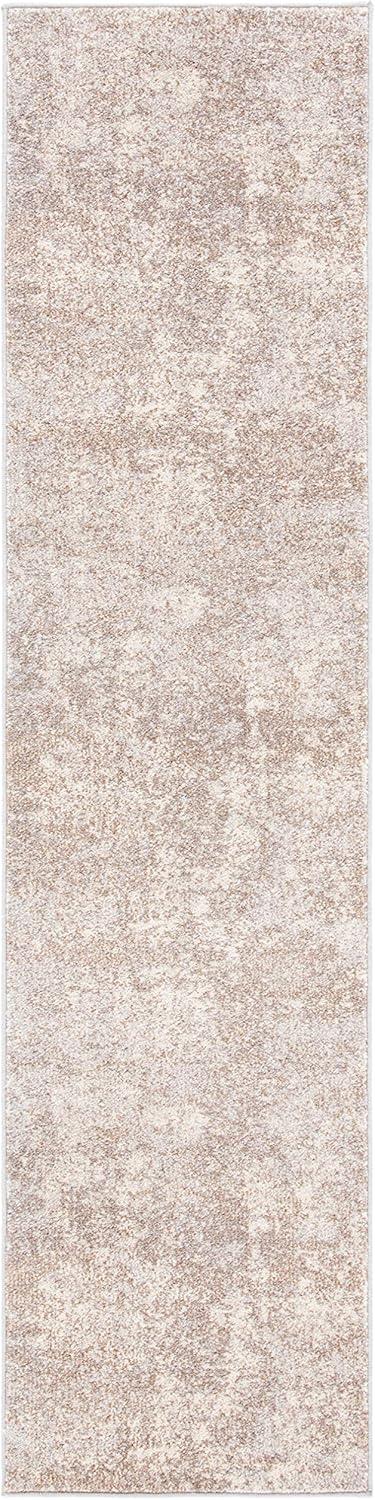 image:imageSAFAVIEH Area Rug 8x10 Madison Collection Large Grey amp Blue Modern Abstract Design NonShedding amp Easy Cleaning Ideal for Living Room Bedroom Office Dining Space MAD471FGreyBeige