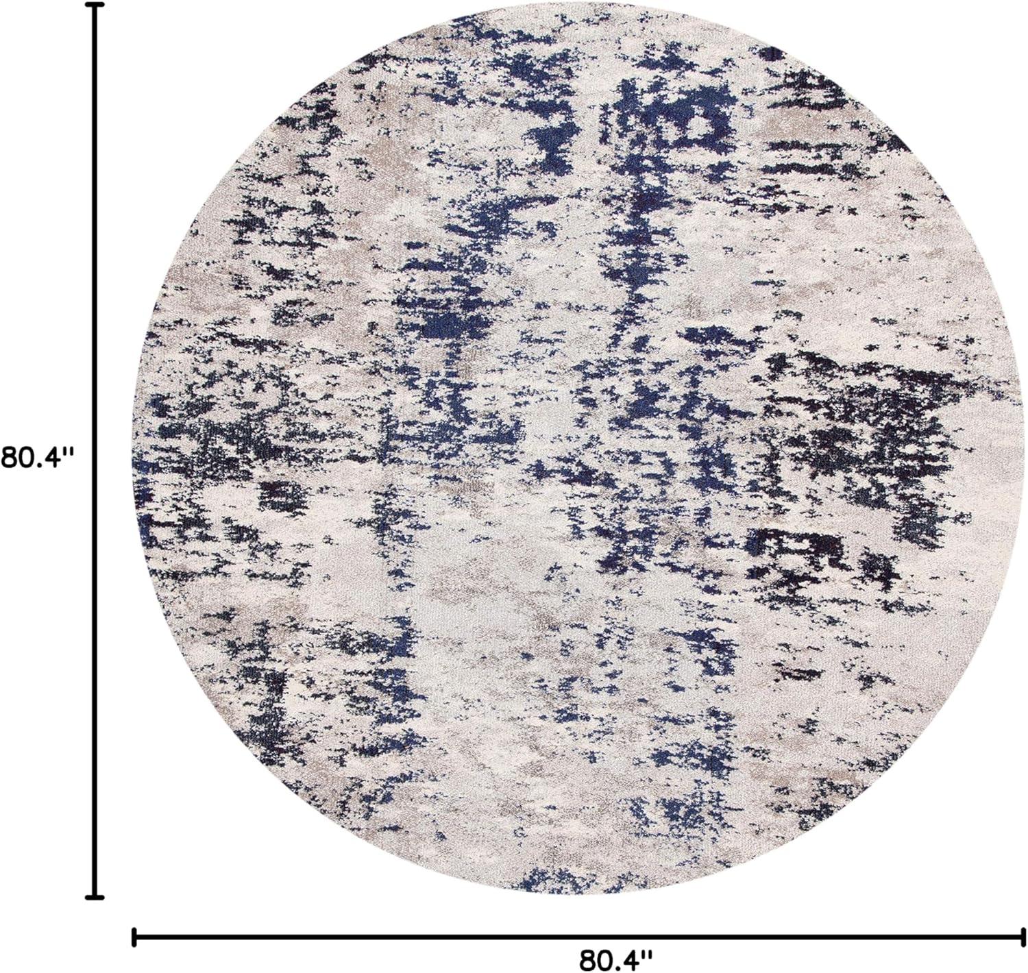 image:imageSAFAVIEH Area Rug 8x10 Madison Collection Large Grey amp Blue Modern Abstract Design NonShedding amp Easy Cleaning Ideal for Living Room Bedroom Office Dining Space MAD471FBeigePurple