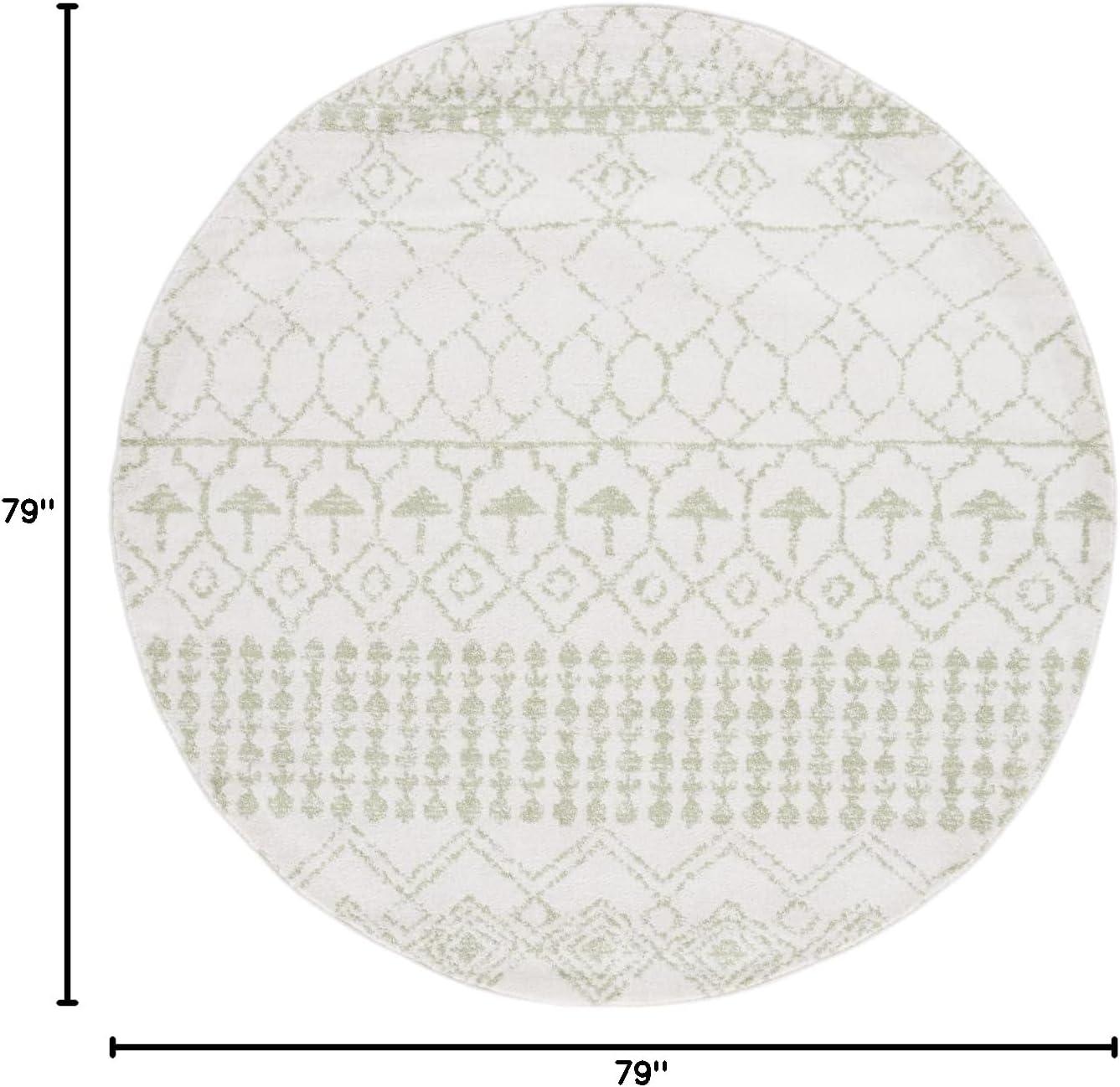 image:imageSAFAVIEH Area Rug 8x10 Tulum Collection Large Ivory amp Black Moroccan Boho Distressed Design NonShedding amp Easy Cleaning Ideal for Living Room Bedroom Office Dining Space TUL229BIvorySage