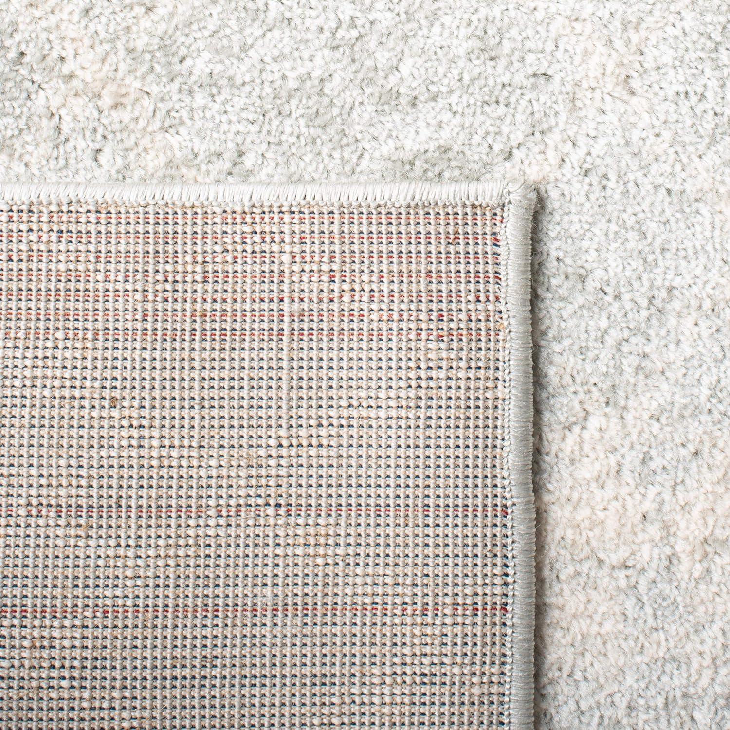image:imageSAFAVIEH Area Rug 8x10 Tulum Collection Large Ivory amp Black Moroccan Boho Distressed Design NonShedding amp Easy Cleaning Ideal for Living Room Bedroom Office Dining Space TUL229BGreyIvory