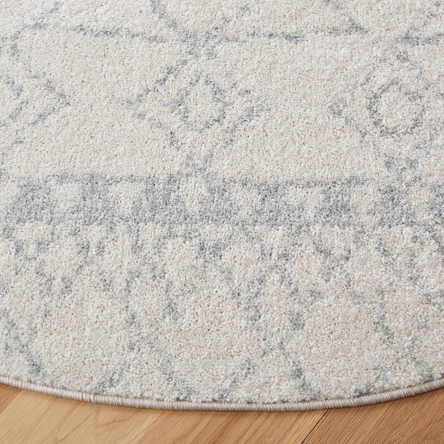 image:imageSAFAVIEH Area Rug 8x10 Tulum Collection Large Ivory amp Black Moroccan Boho Distressed Design NonShedding amp Easy Cleaning Ideal for Living Room Bedroom Office Dining Space TUL229BIvoryLight Grey