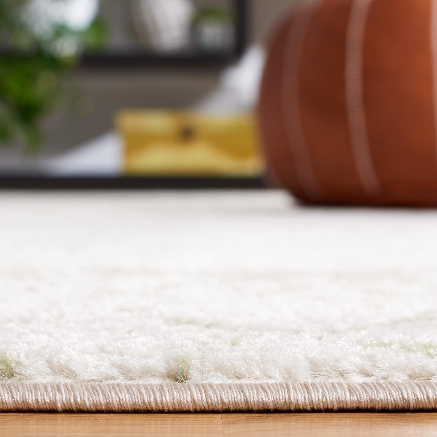 image:imageSAFAVIEH Area Rug 8x10 Tulum Collection Large Ivory amp Black Moroccan Boho Distressed Design NonShedding amp Easy Cleaning Ideal for Living Room Bedroom Office Dining Space TUL229BIvorySage