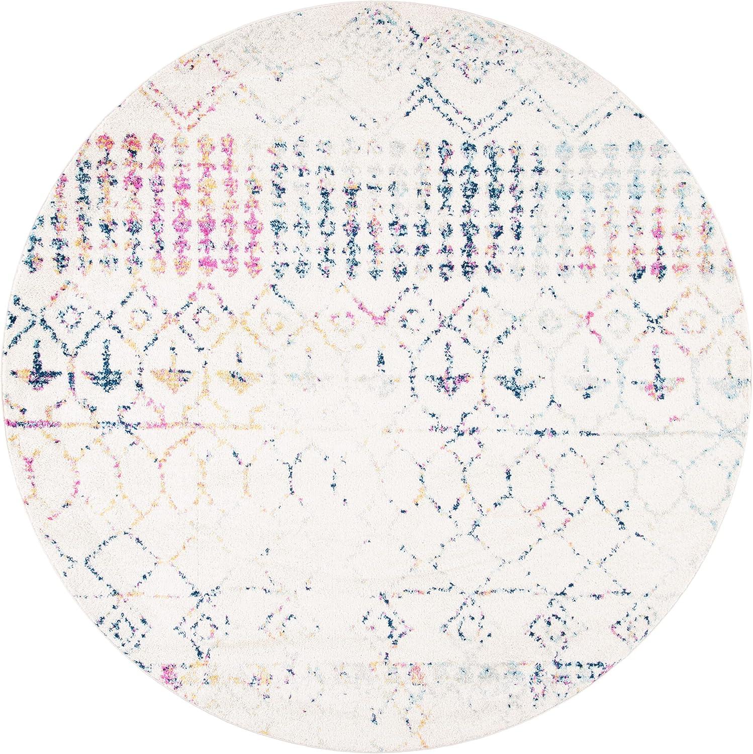 image:imageSAFAVIEH Area Rug 8x10 Tulum Collection Large Ivory amp Black Moroccan Boho Distressed Design NonShedding amp Easy Cleaning Ideal for Living Room Bedroom Office Dining Space TUL229BIvoryBlue