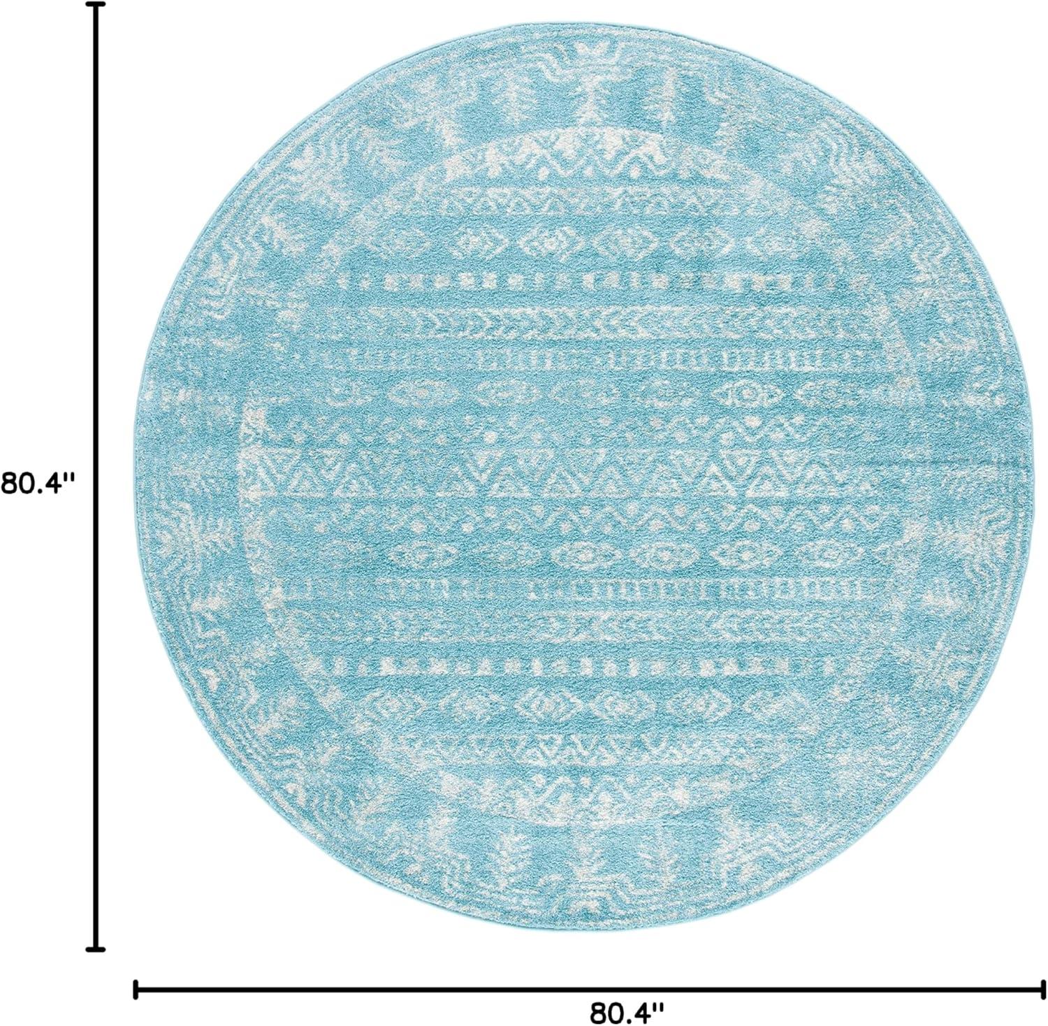 image:imageSAFAVIEH Area Rug 8x10 Tulum Collection Large Ivory amp Grey Moroccan Boho Distressed Design NonShedding amp Easy to Clean Ideal for Living Room Bedroom Dining Space TUL271AAquaIvory