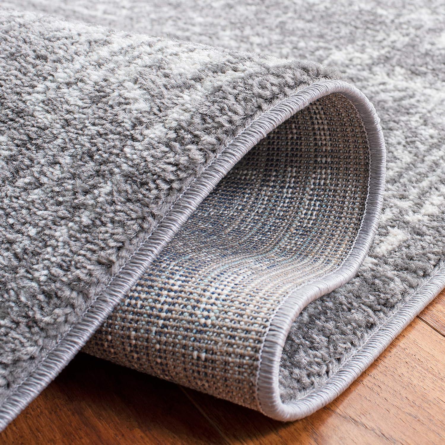 image:imageSAFAVIEH Area Rug 8x10 Tulum Collection Large Ivory amp Grey Moroccan Boho Distressed Design NonShedding amp Easy to Clean Ideal for Living Room Bedroom Dining Space TUL271ADark GreyIvory