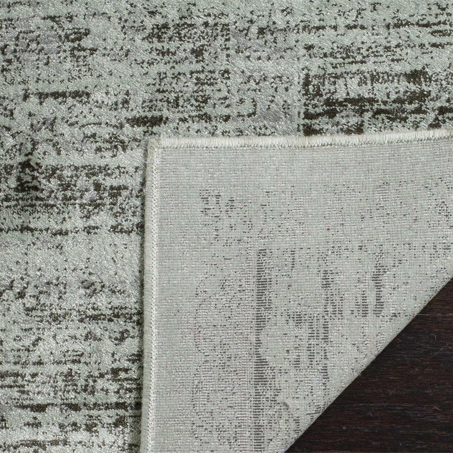 image:imageSAFAVIEH Area Rug 8x10 Vintage Collection Large Warm Beige Viscose Distressed Design Slip Resistant Ideal for Living Room Bedroom Office Dining Space VTG113660Spruce
