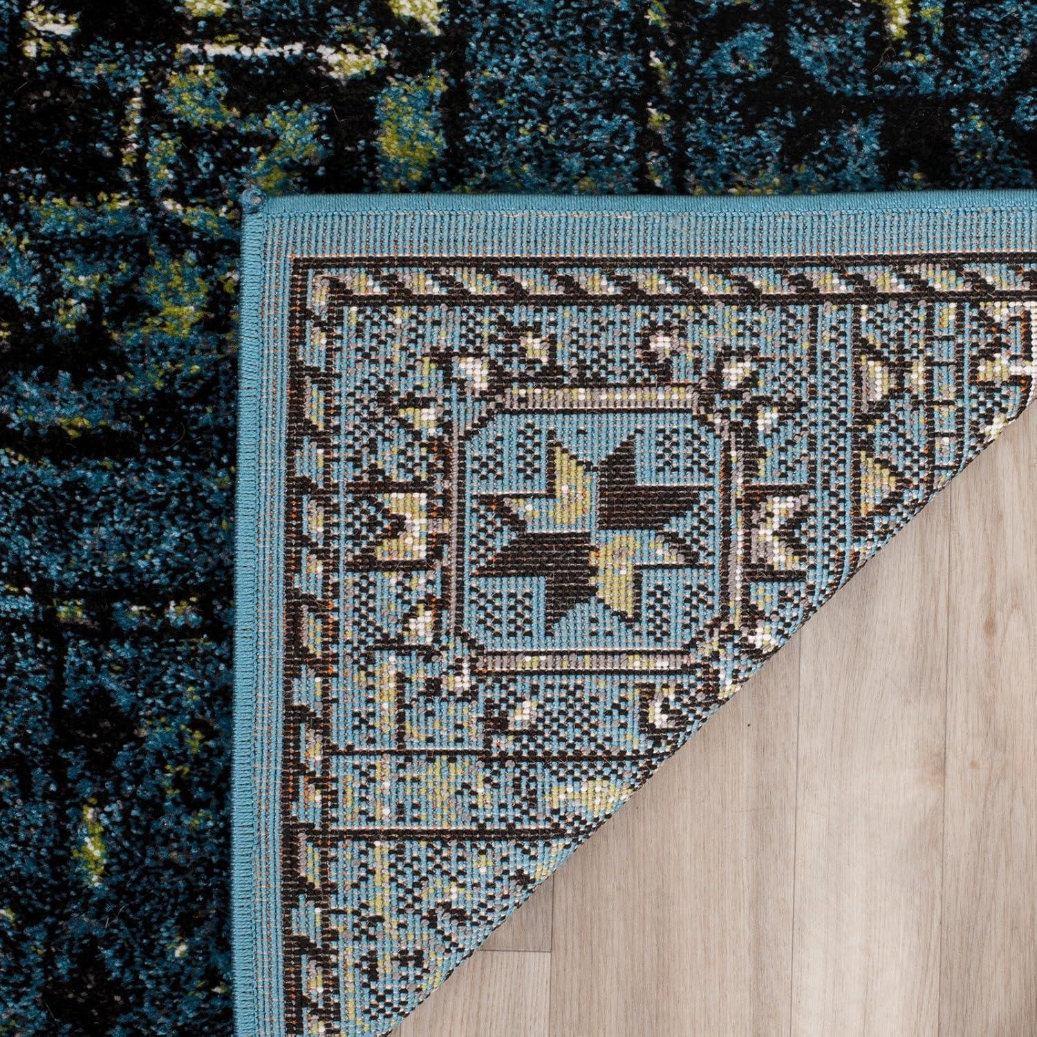 image:imageSAFAVIEH Area Rug 8x10 Vintage Hamadan Collection Large Blue amp Multi Oriental Traditional Persian Design NonShedding amp Easy Cleaning Ideal for Living Room Bedroom Dining Space VTH212DRedMulti