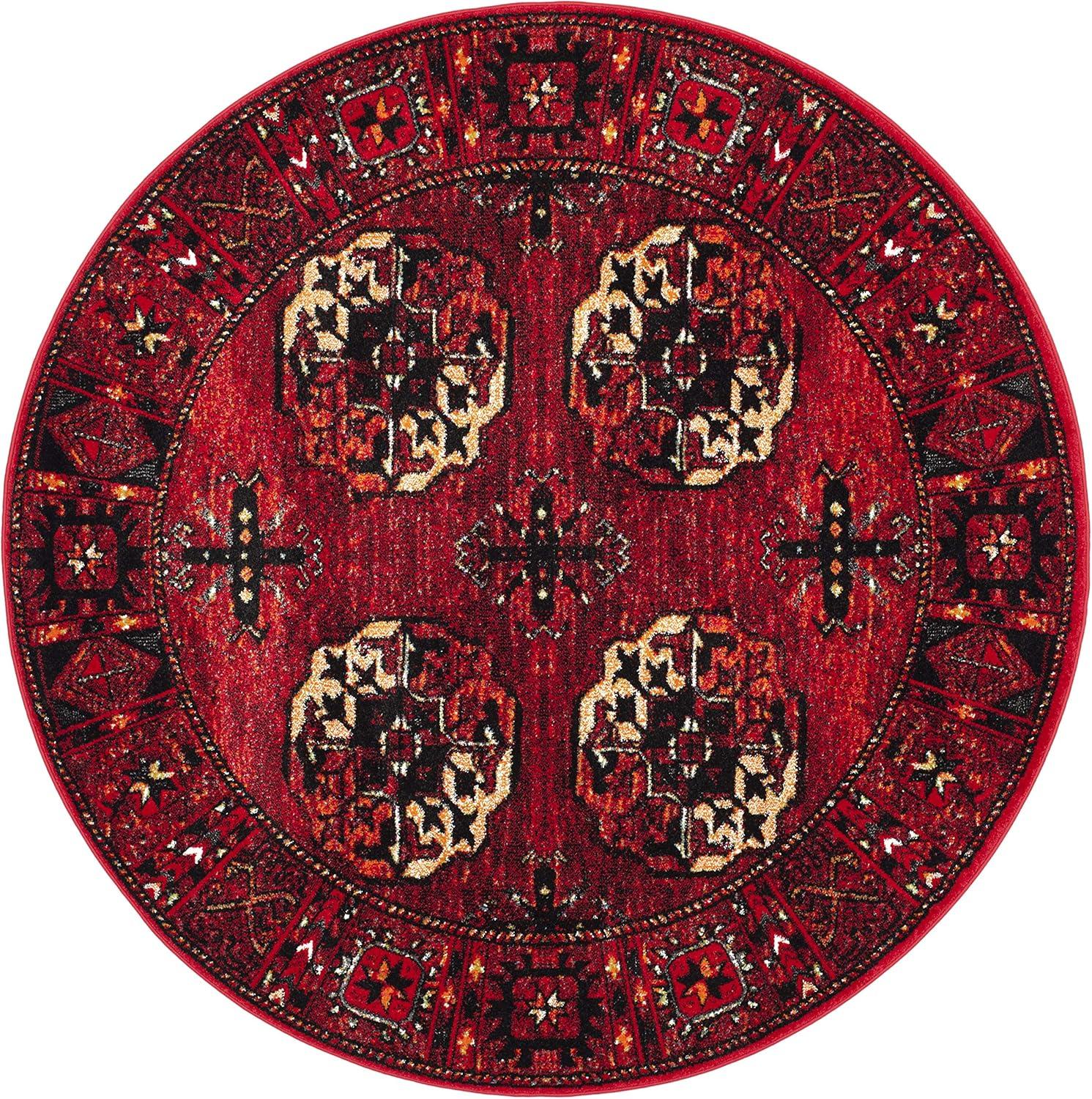image:imageSAFAVIEH Area Rug 8x10 Vintage Hamadan Collection Large Blue amp Multi Oriental Traditional Persian Design NonShedding amp Easy Cleaning Ideal for Living Room Bedroom Dining Space VTH212DRedMulti