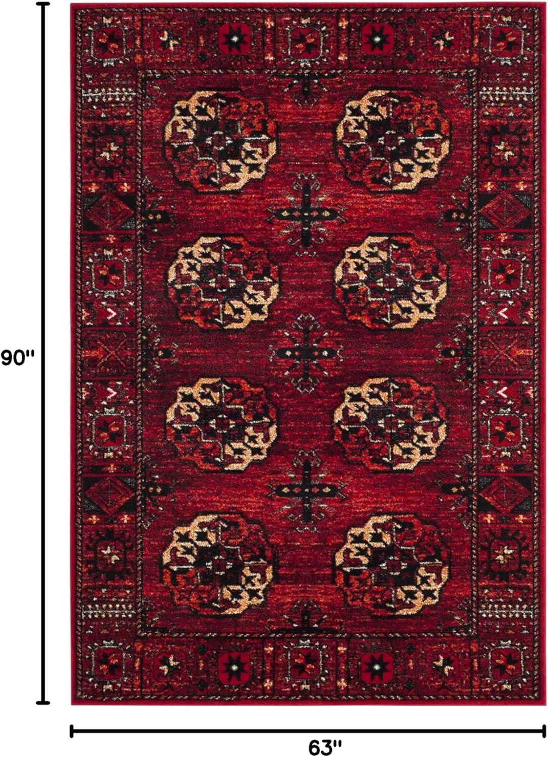 image:imageSAFAVIEH Area Rug 8x10 Vintage Hamadan Collection Large Blue amp Multi Oriental Traditional Persian Design NonShedding amp Easy Cleaning Ideal for Living Room Bedroom Dining Space VTH212DRedMulti
