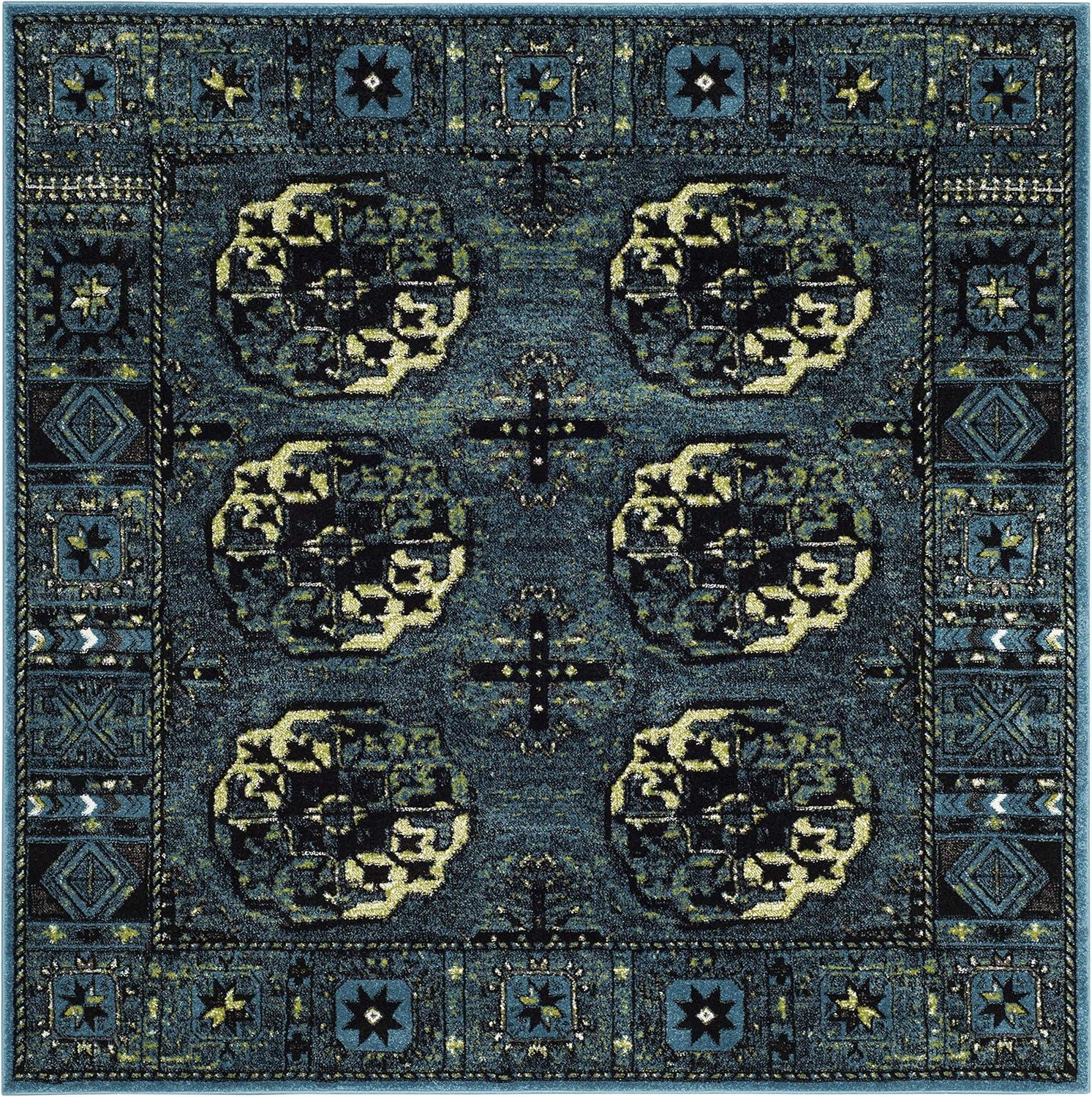 image:imageSAFAVIEH Area Rug 8x10 Vintage Hamadan Collection Large Blue amp Multi Oriental Traditional Persian Design NonShedding amp Easy Cleaning Ideal for Living Room Bedroom Dining Space VTH212DBlueMulti